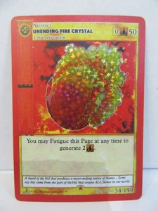 Metazoo Cryptid Nation Unending Fire Crystal 34/159 2nd Edition Reverse Holo PSA - Picture 1 of 2