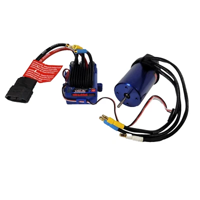 Fits Traxxas Slash 4x4 VXL Velineon VXL-3s Waterproof 3500 Brushless Motor & ESC - Image 1 of 4
