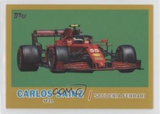 2021 Topps Formula 1 Topps 1961 Sports Cars Gold Foil 11/50 Carlos Sainz