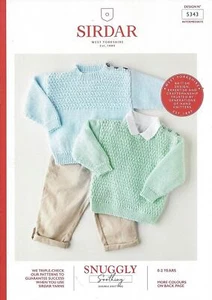 Sirdar Hayfield - Snuggly Soothing, Sweater 5343 - Picture 1 of 1