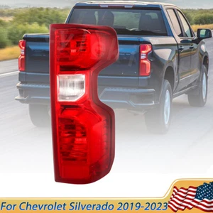 Right Passenger Tail Light Fit For 2019-2023 Chevy Silverado 1500 Brake Taillamp - Picture 1 of 15