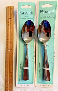 PFALTZGRAFF Danford DINNER SPOON SET (2) (6 Piece Sets = 12 Spoons) NIP - Picture 1 of 3