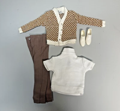 Vtg  Ken Doll  #1408 Fraternity Meeting Complete + 1960's Squishy  White Loafers - Image 1 of 4