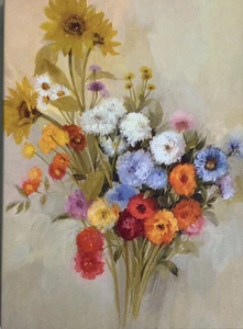 Vintage Hallmark Floral Watercolor Stationary & Envelopes Boxed Set 150ST419-1 - Picture 1 of 5