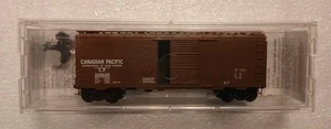 Canadian Pacific 40' Box Car C.P. 269669 Single Door w/Roofwalk N-scale\20136/ - Picture 1 of 5