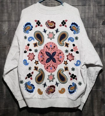 Sudadera Kith Nelson Paisley Cuello Redondo Hombre Talla XL Foto 1 de 4