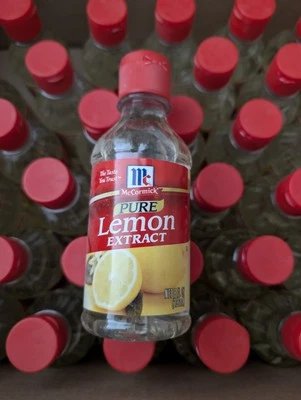 McCormick Pure Lemon Oil Extract [8oz] [ Food Grade Ethanol Tincture] [BB 05/25] - Image 1 of 3