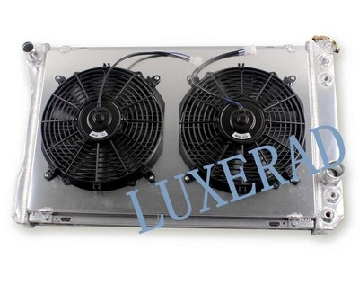 3 Row Radiator+Shroud+Fan For 1982-1992 1991 Chevy Camaro Iroc-Z RS Z28 V8 CC951 Foto 1 de 4