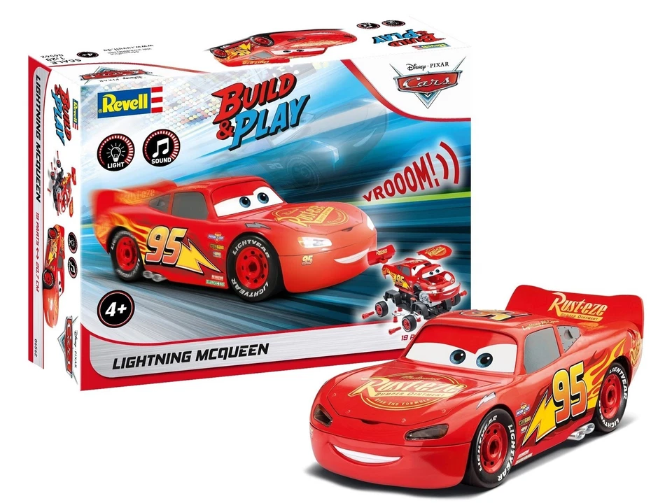 Revell - Lightning Mcqueen Disney-Cars (Light & Sound) 1/20 06562 - Image 1 of 4