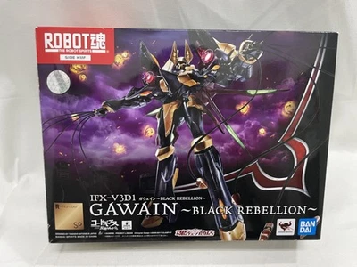 ROBOT SPIRITS SIDE KMF Code Geass Gawain BLACK REBELLION Figure IFX-V3D1 BANDAI - Image 1 of 4