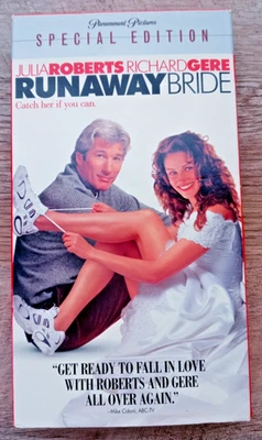 Runaway Bride Vintage 1999 Julia Roberts & Richard Gere Run Time 116 Min. PG - Image 1 of 4