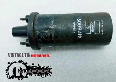 OEM Mopar 4176009 1971-1986 DODGE D100 W150 DODGE PLYMOUTH IGNITION COIL Foto 1 de 2