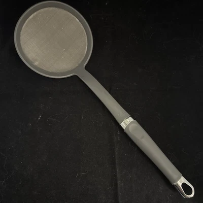 Pampered Chef Tool Skimmer Rare Drainer Strainer With Handle Utensil  Retired - Image 1 of 4