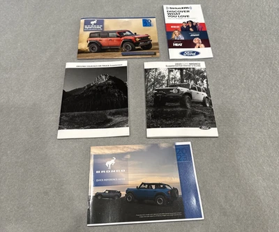 2023 Ford Bronco Raptor Supplemental Owners Guide Manual Set NEW User Books OEM - Image 1 of 4