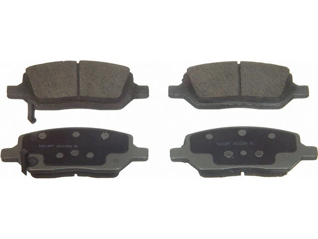 Juego de pastillas de freno traseras Wagner 37811BWDX 2015 Mobility Ventures MV-1 2014-2017 Foto 1 de 2