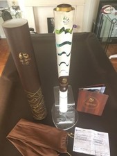 2016 Rio Olympic runners torch with proof and documention 100% Authentic & Used