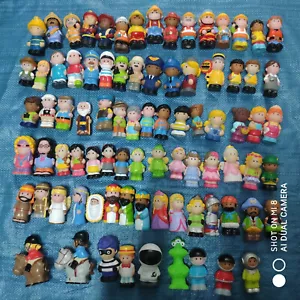 Random 10pcs Different ELC Happyland People Girl Boy Alien Robot Figure Toy - Picture 1 of 4