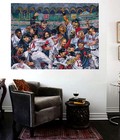 Red Sox 2004 Champions Wall Canvas Art 24 x 32 Print Boston Red Sox Papi Manny