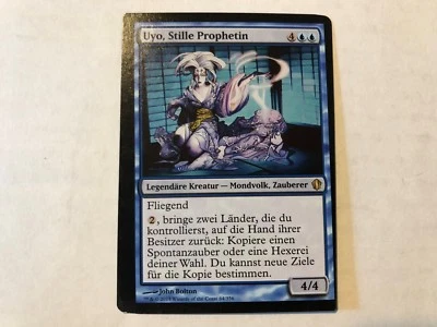 Miscut Uyo, Silent Prophet German Misprint MTG GENUINE EDH Commander Magic  - Image 1 of 2