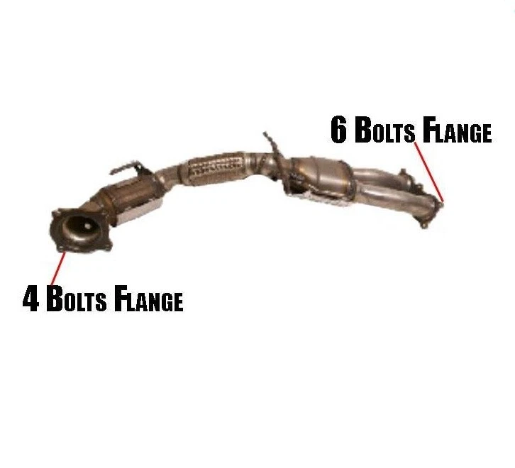 Fits For 08-15 Volvo S80 09-15 XC60 XC70 3.0L Turbo Rr Catalytic Converter 18433 - Image 1 of 4