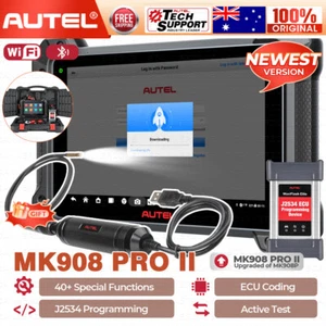 Autel MaxiCOM MK908 PRO II Auto Car Diagnostic Scanner Scan Tool ECU Programming - Picture 1 of 10