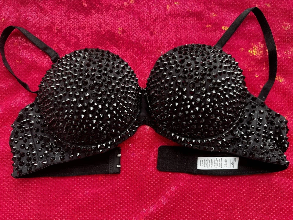 Sujetador de cristal hecho a mano, ropa interior sexy para mujer, sujetador para mujer " Foto 1 de 4