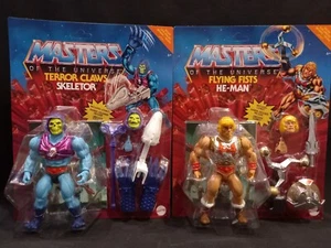 2 Figuras He-man Flying Skeletor terror claws Masters Of The Universe origins - Imagen 1 de 4