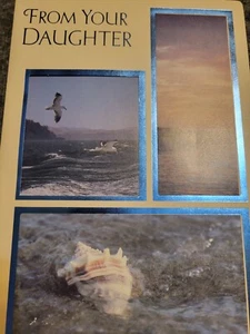 American Greetings FATHERS DAY CARD from your Daughter Greeting Card w. Envelope - Picture 1 of 12