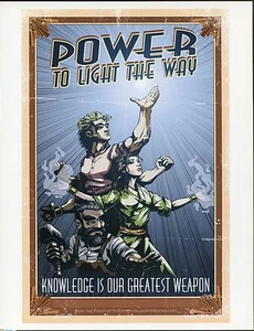 Libros de paladio con impresión a doble cara de Join The Fight - Imagen 1 de 2