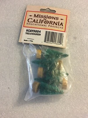 Missions of California Tree Evergreen HCAY9804 Educational Projects *5pcs - Image 1 of 3