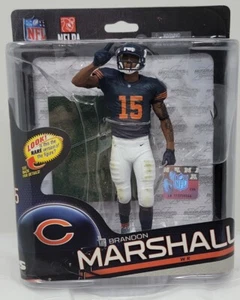 MCFARLANE NFL Series 34 Chicago Bears Brandon Marshall  Chase Low number 75 - Picture 1 of 9