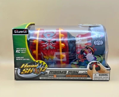 Silverlit Head Shotz Magma Man RC Battle Ball Toy Channel A with Remote NIB - Image 1 of 4