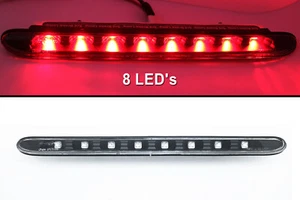 (1) Red LED/Black Lens 3rd Third Brake Light Stop Lam For 01-08 Peugeot 206cc - Afbeelding 1 van 7