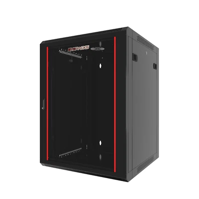 Sysracks - Montaje en pared para rack de red de 15U - Gabinete de servidor con bloqueo - Profundidad de 18 pulgadas - Foto 1 de 4