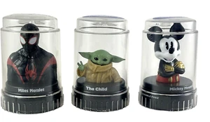 (3) GOOD 2 GROW “The CHILD” Mickey Miles Morales Spiderman Star Wars PODZ TOPPER - Picture 1 of 4