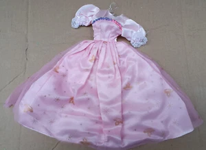 Quality Dolls Sparkly Pink Ball Gown Suitable For dolls Uk Seller Free P&P - Picture 1 of 3