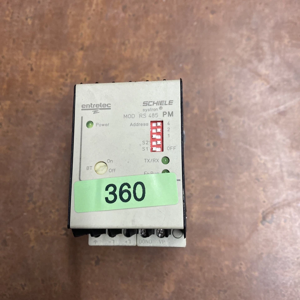 entrelec / SCHIELE Interface Module RS 485      PM  2.423.424.00 - Image 1 of 3