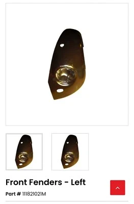 Guardabarros izquierdo volkswagen beetle 1967 Foto 1 de 2