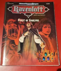 Advanced Dungeons & Dragons Ravenloft Feast of Goblyns #9298 - Imagen 1 de 4