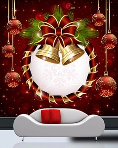 3D Holiday Ornaments 188 Wallpaper Mural Paper Wall Print Wallpaper Murals Lemon - Picture 1 of 6
