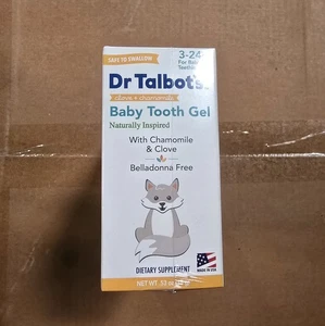 Dr. Talbot's - Baby Tooth Gel - for Sore Gums - .53oz (6 Pack)  - Picture 1 of 3