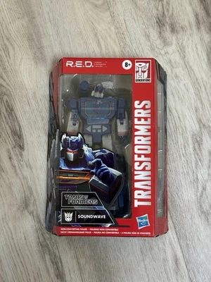 Hasbro Transformers R.E.D. (Robot Enhanced Design) G1 Soundwave Toy Action ~NEW - Image 1 of 4