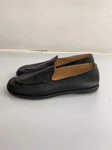THE ROW CANAL Loafers 36 BLK Leather - Picture 1 of 5