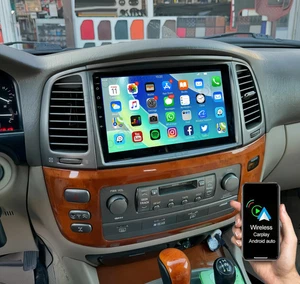 64 GB para Toyota Land Cruiser Lexus LX470 2002-2007 Android 13 CarPlay estéreo de coche - Imagen 1 de 22