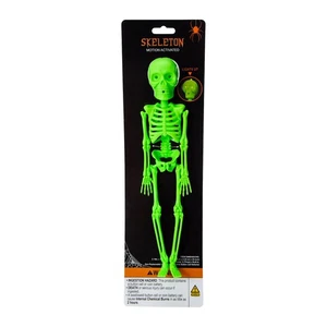 🔥Mini Neon Skeleton With Light-Up Eyes 10in Green BNWT🔥 - Picture 1 of 3