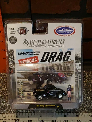 M2 Machines NHRA WinterNationals 1941 Willy's Gasser Diorama Die Cast - Image 1 of 4