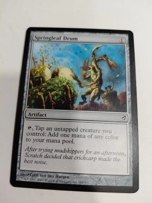 MTG Magic the Gathering Springleaf Drum (261/312) Lorwyn NM - Image 1 of 2