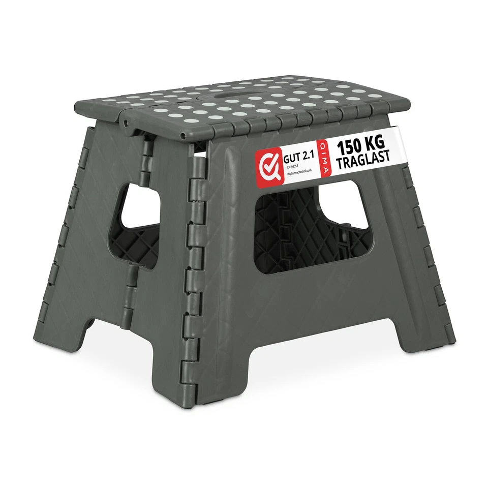 Klapphocker Falthocker Campinghocker Kinder Schemel 150 kg Badhocker faltbar - Bild 1 von 1