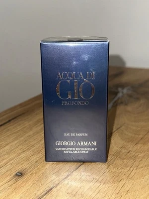 Acqua Di Gio Profondo by Giorgio Armani Eau De Parfum Spray 1 oz / e 30 ml - Bild 1 von 2