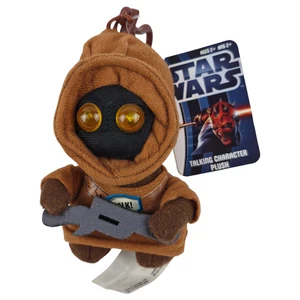 New STAR WARS Talking JAWA Plush Key Ring Light-Up Eyes 10 cm 2012 Underground - Picture 1 of 12